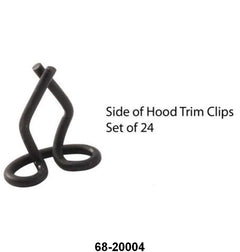 HOOD SIDE TRIM CLIPS - 36 PASS  24 CLIPS