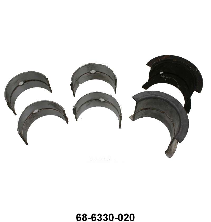 CRANKSHAFT MAIN BEARINGS - 36-38 PASS/PICKUP V8 .020"