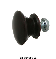 FRONT ASH TRAY KNOB - EARLY 36 STD PASS DARK BROWN