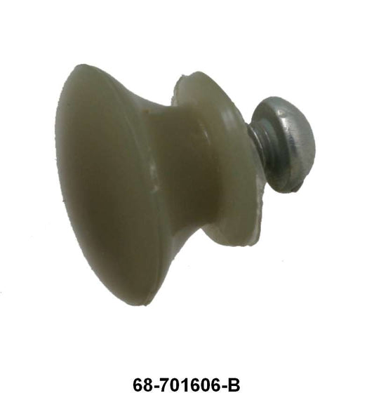 FRONT ASH TRAY KNOB - EARLY 36 DLX  PASS LIGHT GRAY