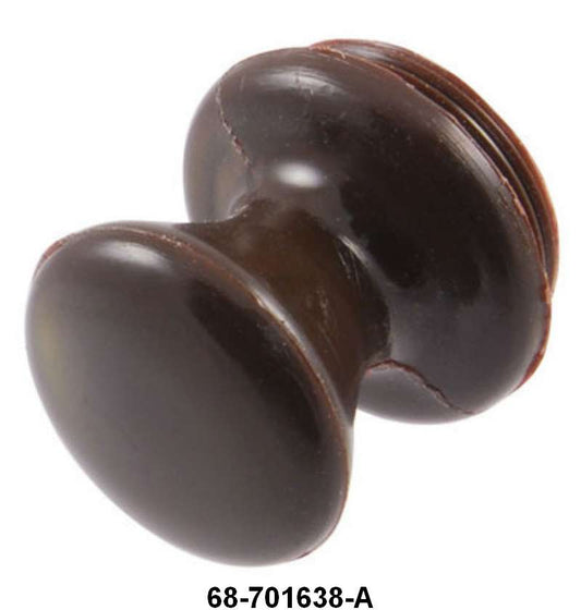 CIGAR LIGHTER KNOB - EARLY 36 STD PASS DARK BROWN