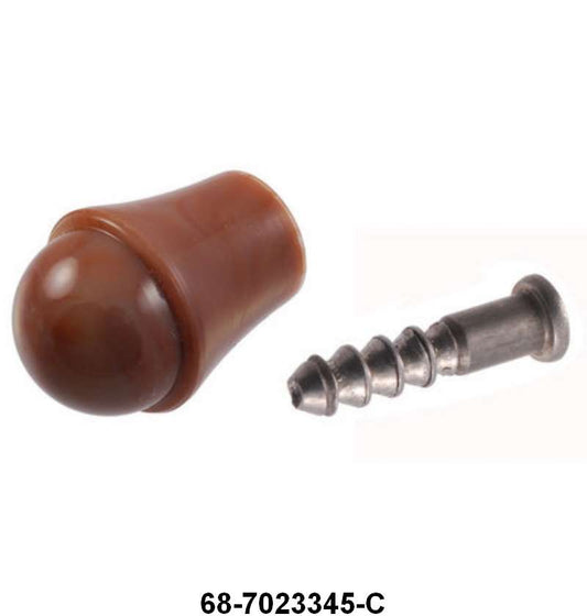 WINDOW CRANK KNOB - 36 PASS RED BROWN