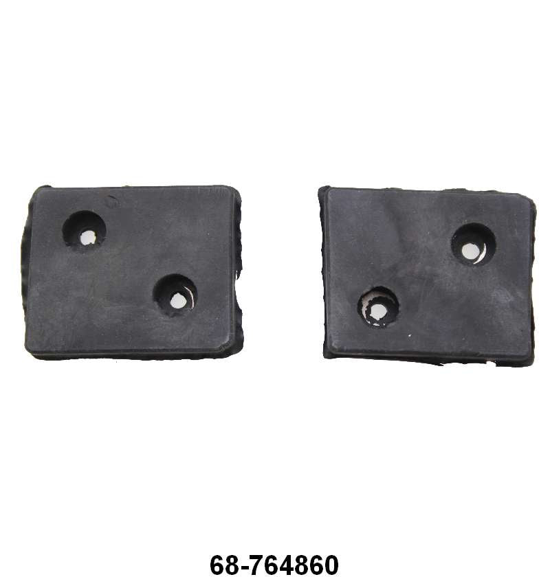 CONVERTIBLE TOP UPPER CORNER PAD - 36-39 CABRIOLET