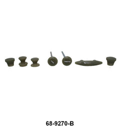 DASH KNOB KIT - EARLY 36 DLX PASS LIGHT GRAY