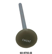 CHOKE CABLE/ROD KNOB - EARLY 36 DLX PASS LIGHT GRAY