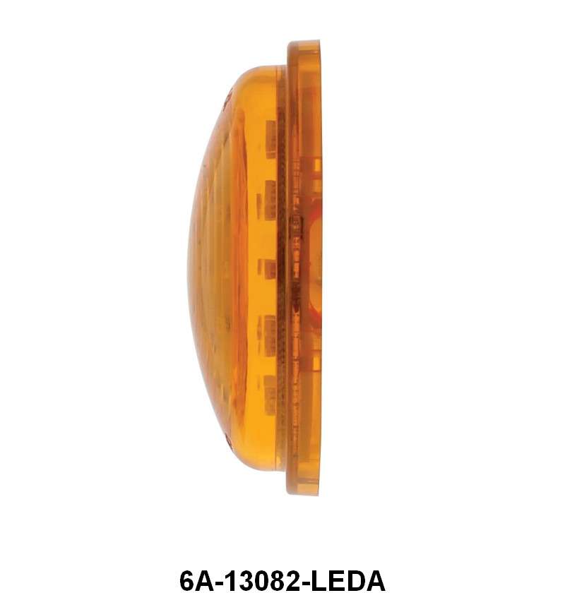 LED 12-VOLT PARK LIGHT LENS - 47-48 PASS, 42-47 PICKUP AMBER