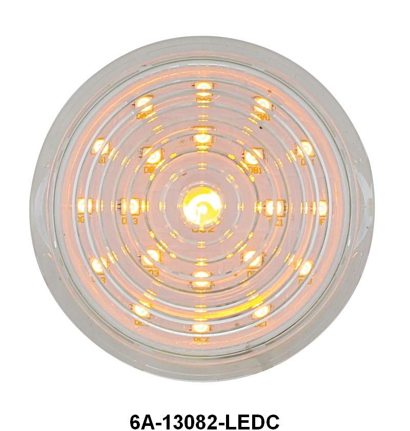 LED 12-VOLT PARK LIGHT LENS - 47-48 PASS, 42-47 PICKUP CLEAR