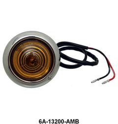 PARK LIGHT ASSEMBLY - 47-48 PASS, 42-47 PU WITH AMBER LENS, 2-WIRE