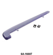 PLASTIC HOOD ORNAMENT INSERT - 47-48 PASSENGER BLUE