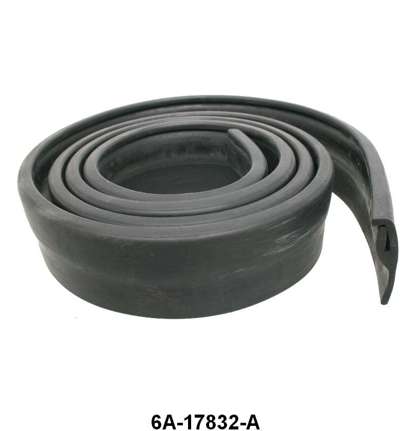 REAR BUMPER TO STONE DEFLECTOR SEAL - 42-48 FORD/MERCURY ALL BODIES