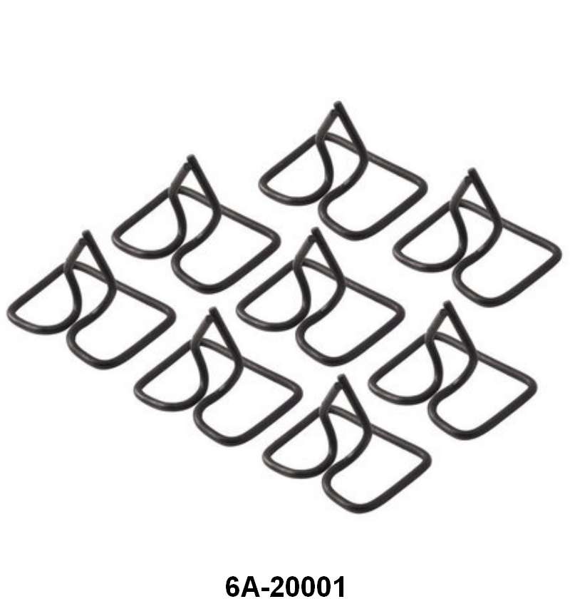 FRONT SPLASH APRON TRIM CLIPS - 46-48 PASS  8 pcs