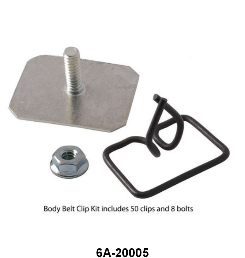 BODY SIDE MOLDING TRIM CLIPS - 47-48 PASS 56 pcs