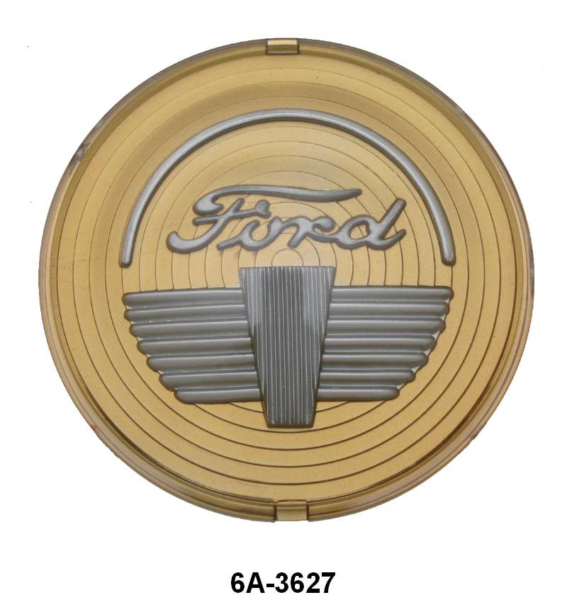 HORN RING/BUTTON EMBLEM - 47-48 PASS GOLD
