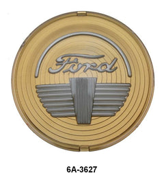HORN RING/BUTTON EMBLEM - 47-48 PASS GOLD
