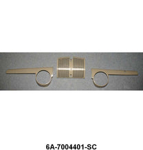 PLASTIC DASH PANELS - 47-48 PASSENGER GRAY TAN