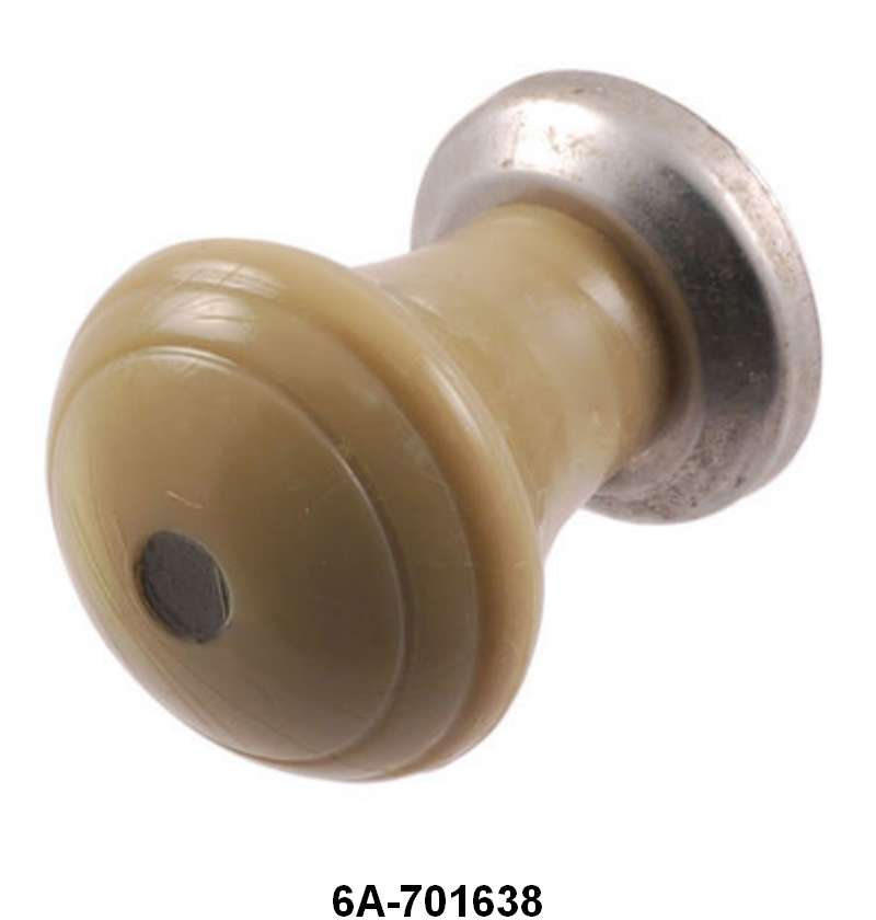 CIGAR LIGHTER KNOB WITH STUD - 47-78 PASS GRAY TAN