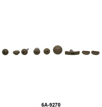 DASH KNOB KIT - 47-48 ALL PASS GRAY TAN