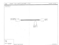 CONV TOP CONTROL SWITCH TO CIRCUIT BREAKER WIRE - 48 MERC CONV