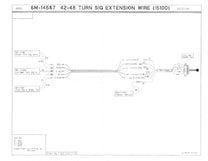 TURN SIGNAL EXTENSION WIRE - 42-48 MERCURY