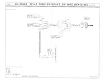 BRAKE LIGHT SWITCH TO TURN SIGNAL SWITCH WIRE - 42-48 PASSENGER, MERCURY