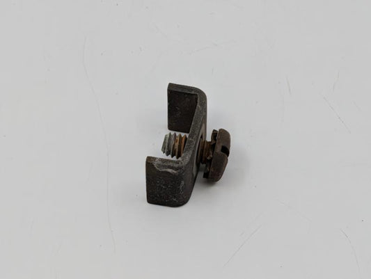 FRONT HOOD EMBLEM HARDWARE - 47-48 PASS, GOOD USED
