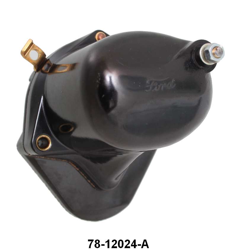 Ford Script Coil Black Coil with Ford Script for 1937-41 Ford 6V