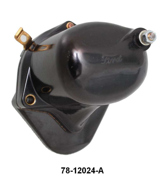 BLACK COIL WITH FORD SCRIPT - 37-41 PASS/PICKUP, 39-41 MERC 6V W/GASKET