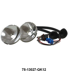 HALOGEN HEADLIGHT REFLECTOR KIT - 37-39 PASS 39 MERC 12V