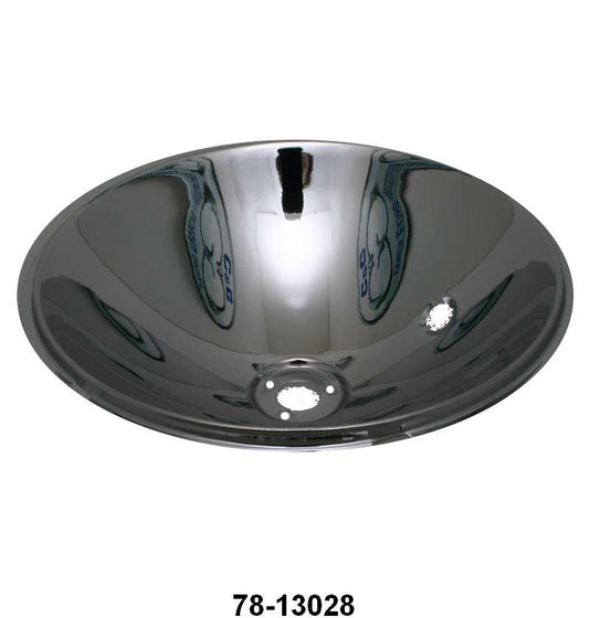 HEADLIGHT REFLECTOR - 37-39 PASS, 39 MERC  7"