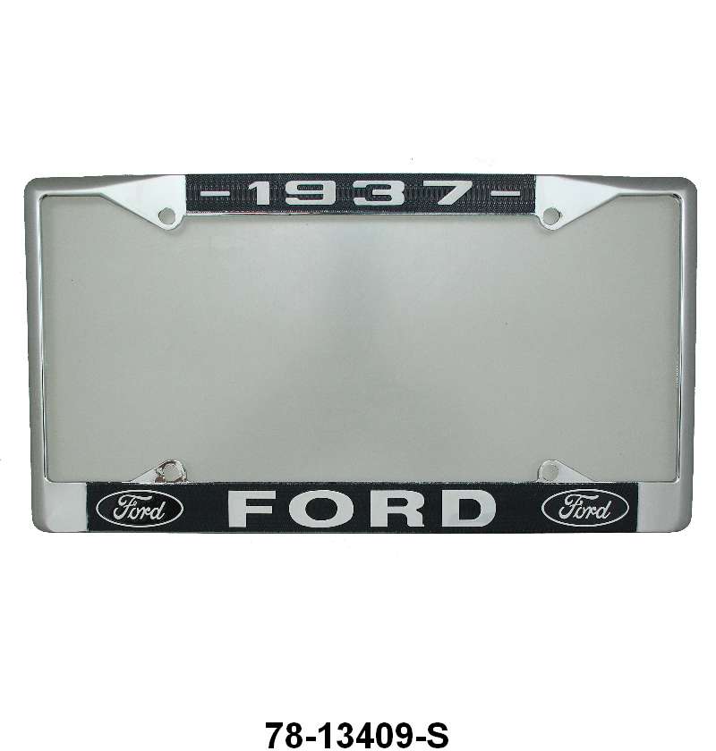 LICENSE PLATE FRAME 'FORD' - 37 PASS/PICKUP