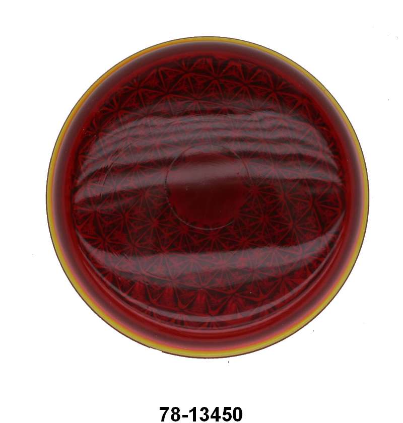 TAIL LIGHT LENS - 37 PASSENGER (EX-WAGON) GLASS