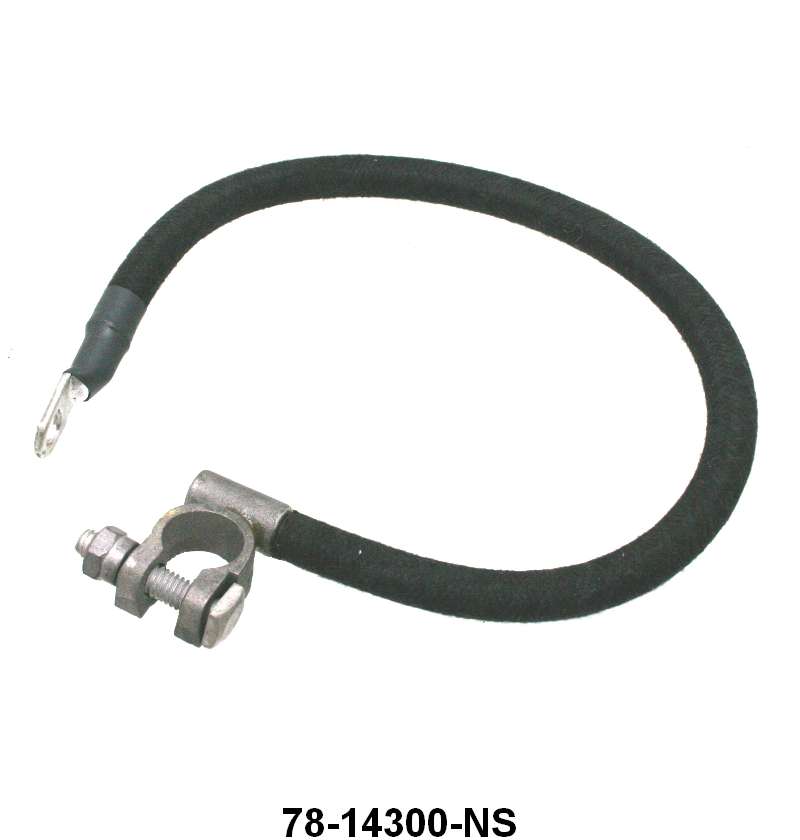 BATTERY TO STARTER SOLENOID CABLE - 37-38 PASS 39 STD PASS/PICKUP 18-1/2"