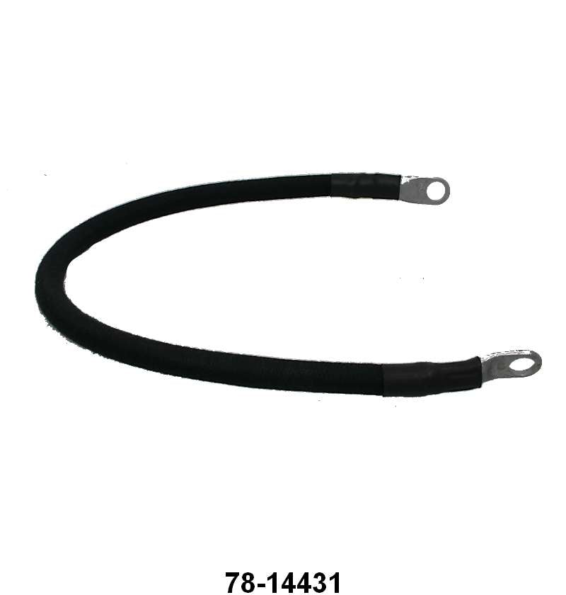 STARTER SOLENOID TO STARTER CABLE - 37-48 PASS, 39-48 MERC, 37-47 PU V8 17.5"