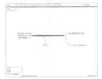 CLOCK WIRE & SOCKET ASSEMBLY - 37 PASS