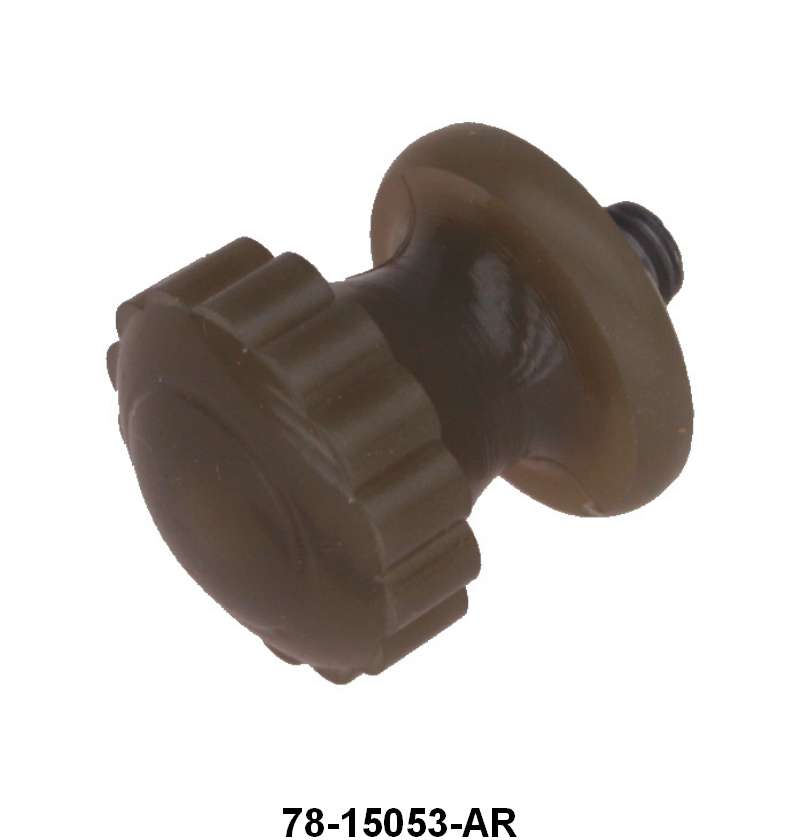 CIGAR LIGHTER KNOB WITH STUD - 37 STD PASS LIGHT BROWN