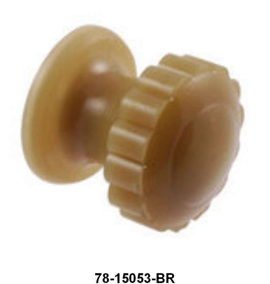 CIGAR LIGHTER KNOB WITH STUD - 37 DLX PASS YELLOW BROWN