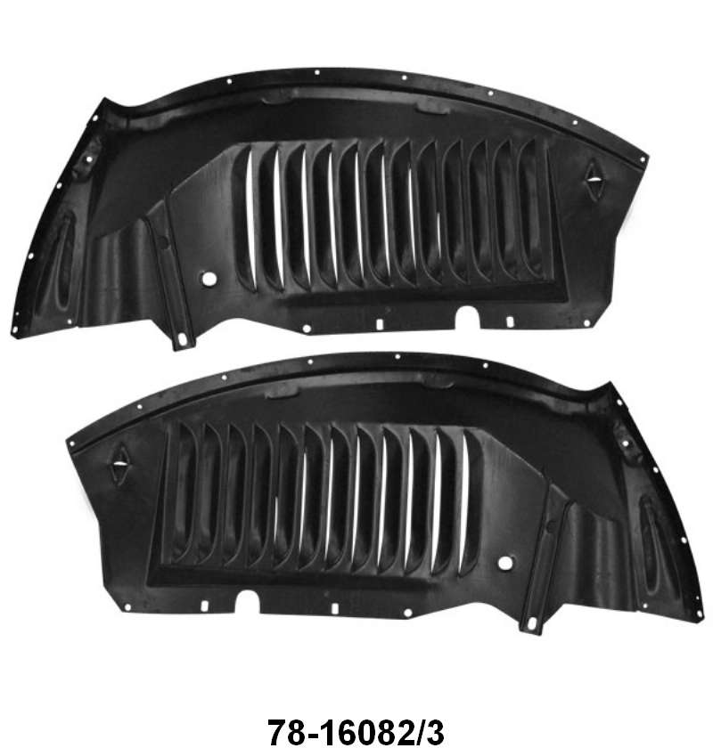 FRONT FENDER INNER APRONS - 37 PASSENGER