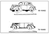 RUNNING BOARD TRIM - 37-38 ALL PASS & 39 STD PASS 66" long 27/32" wide