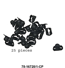 HOOD SIDE & GRILLE TRIM CLIPS - 37 PASS  SET OF 25