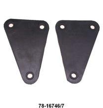 HOOD HINGE PADS - 37-40 PASS, 37-41 SEDAN DELIVERY