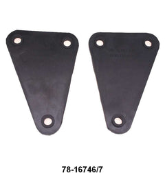 HOOD HINGE PADS - 37-40 PASS, 37-41 SEDAN DELIVERY