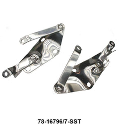 HOOD HINGE BRACKETS - 37 PASS, STAINLESS