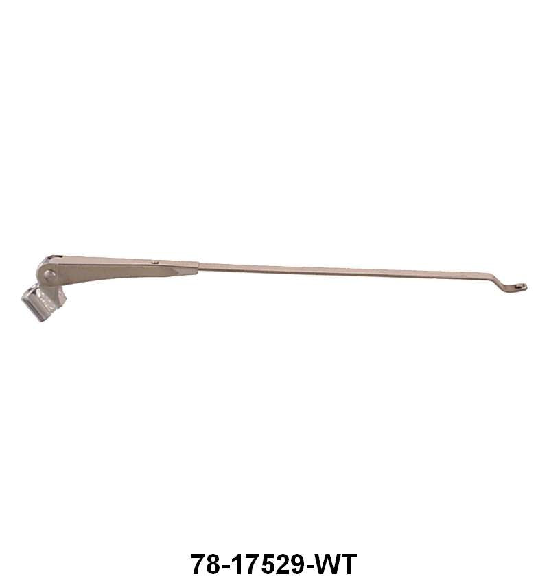 STAINLESS WIPER ARM - 37-39 CLOSED CAR/PICKUP W/WRIST TYPE BLADE
