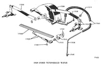 WIPER TOWER ASSEMBLY - 37-39 CONVERTIBLE, WAGON