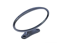 STAINLESS REAR VIEW MIRROR WITH BRACKET - 37-39 COUPE, SEDAN, PU, OVAL HEAD