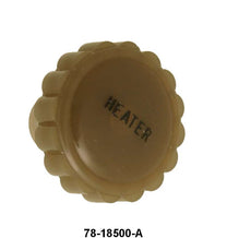 HEATER SWITCH KNOB - 37 STD PASS LIGHT BROWN