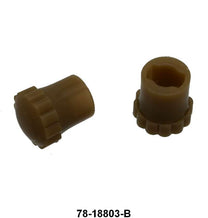 RADIO KNOBS - 37 DLX PASS YELLOW BROWN
