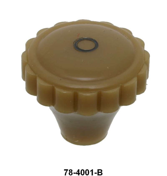 COLUMBIA CONTROL KNOB - 37 PASS DLX YELLOW BROWN