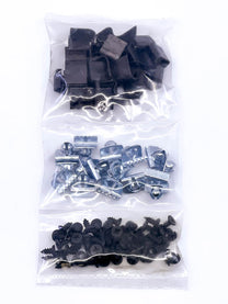 REAR DOOR WINDOW CHANNEL KIT - 37-38 4 DOOR SEDAN