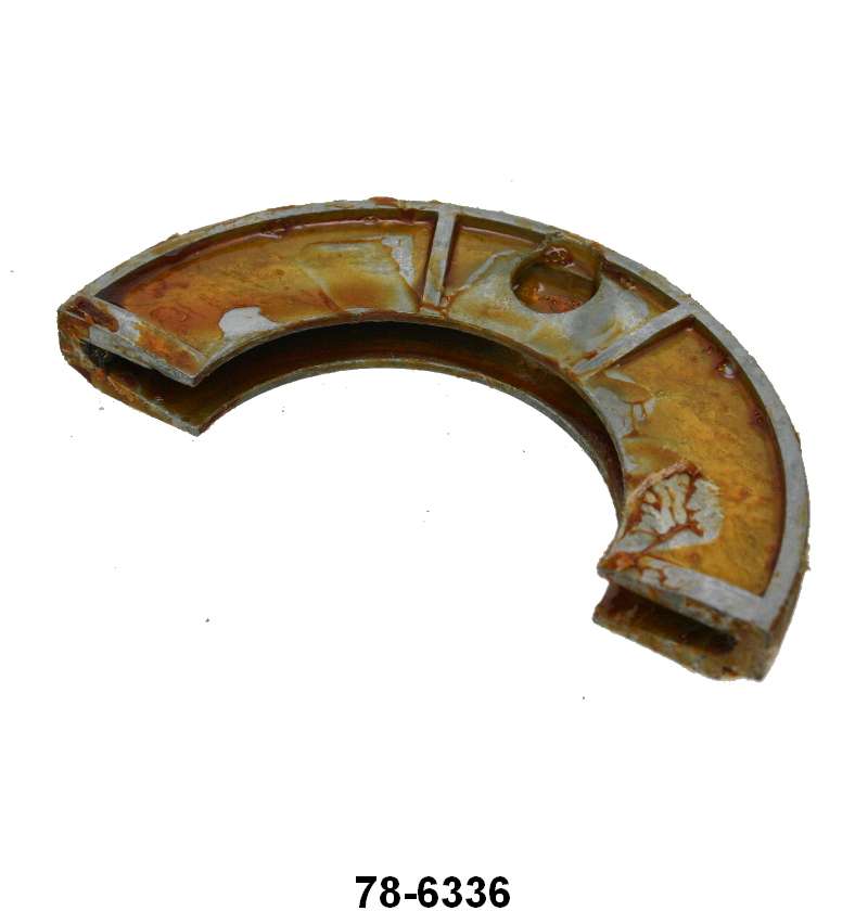 POT METAL LOWER REAR CRANK SEAL - 37-42 PASS/PU V8 3-1/16" BORE